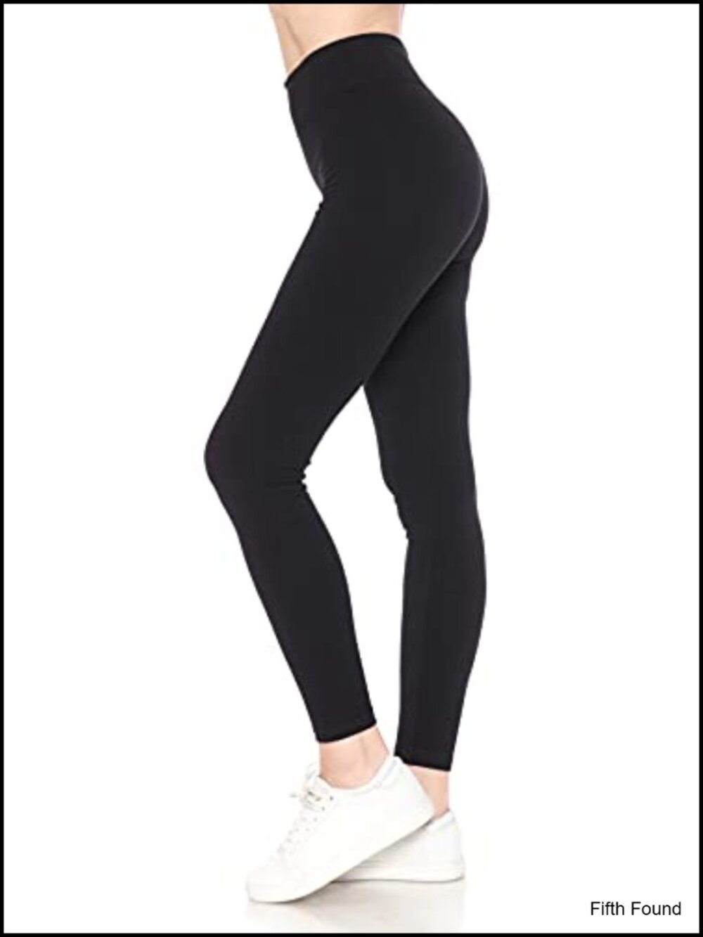 High Waisted Cotton Leggings Soft Breathable Yoga Pilates Full Length